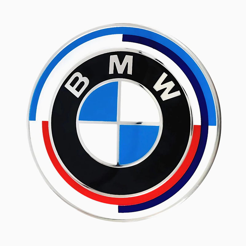 Asign BMW Wear-resistant No fading 50th Anniversary Emblem For BMW 1/2/3/4/5/6/7/8 Series