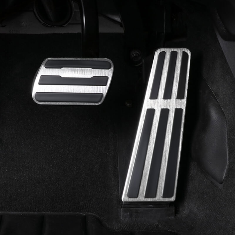 Asign Replacement Stainless Steel Pedal Covers for Porsche Cayenne / Macan / Panamera / 718 / 911