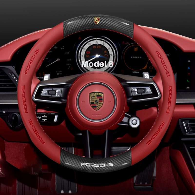 Asign Leather Steering Wheel Cover for Porsche