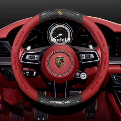 Asign Leather Steering Wheel Cover for Porsche