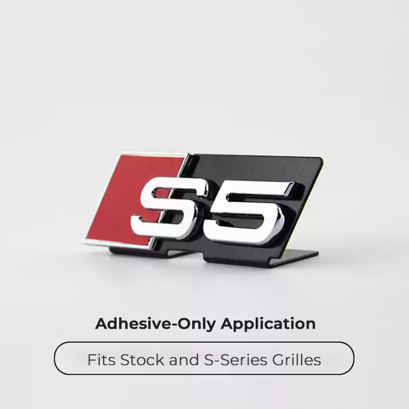 Asign Audi Grille Emblem - Fits Both Honeycomb & OEM Grilles