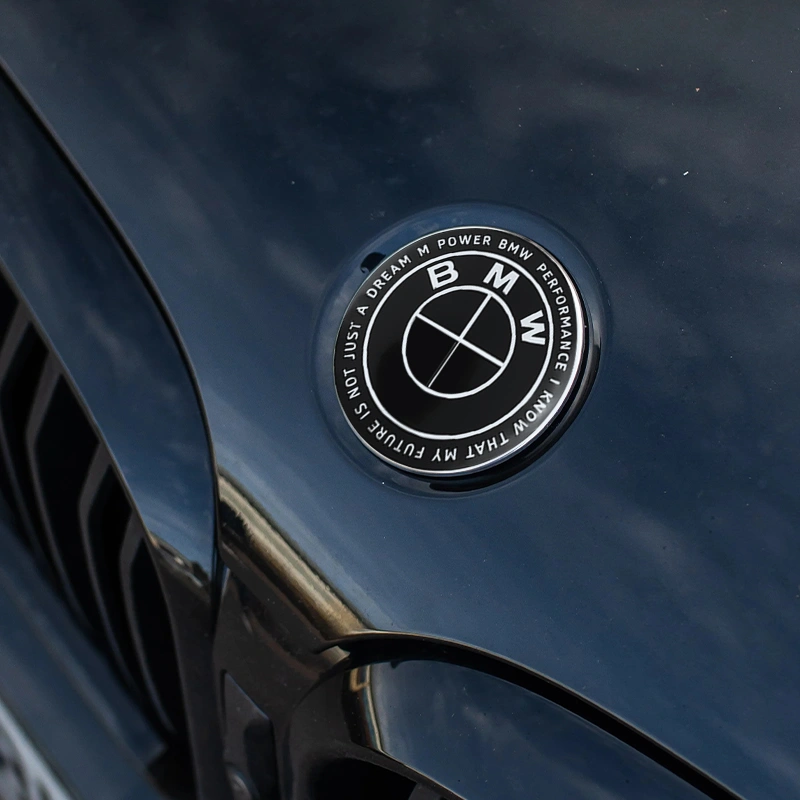 Asign Full Black 50th Anniversary Emblem Set For BMW 1/2/3/4/5/6/7/8 Series