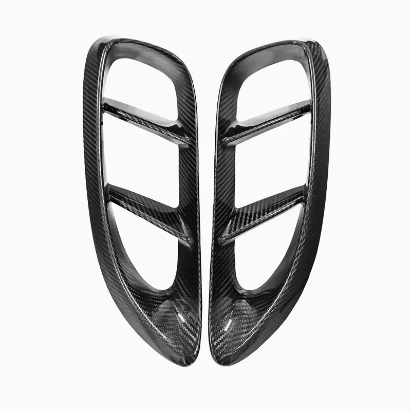 Asign Carbon Fiber GT4 Style Side Intake Scoops for Porsche 981/718 Cayman/Boxster