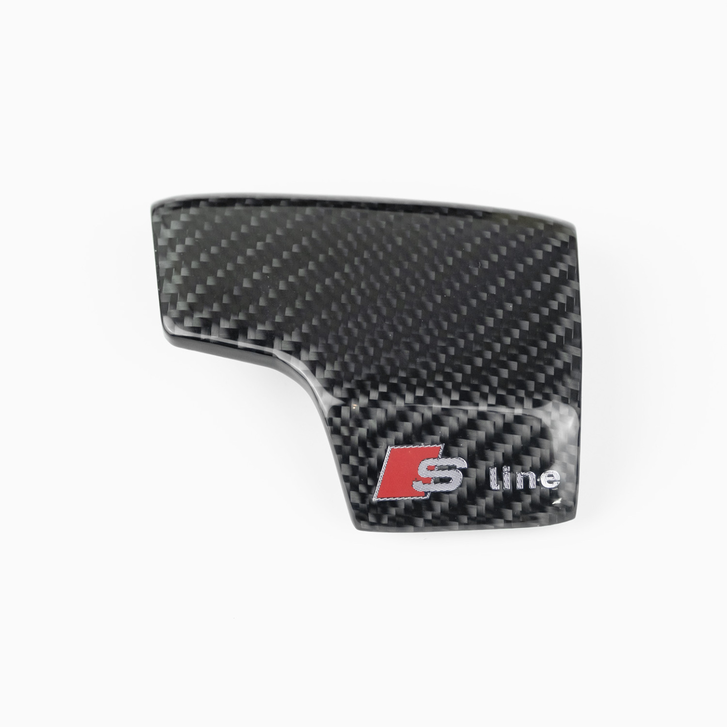 Asign Carbon Fiber Shift Knob Cover For Audi A6/S6/A7/A8/Q7/Q8, Premium Quality, Easy Install