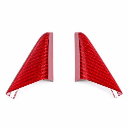 Asign Dry Carbon Fiber Triangle Covers — Interior or Exterior — For Porsche 718 & 911