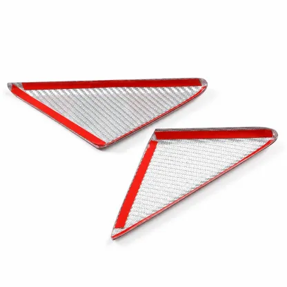 Asign Dry Carbon Fiber Triangle Covers — Interior or Exterior — For Porsche 718 & 911