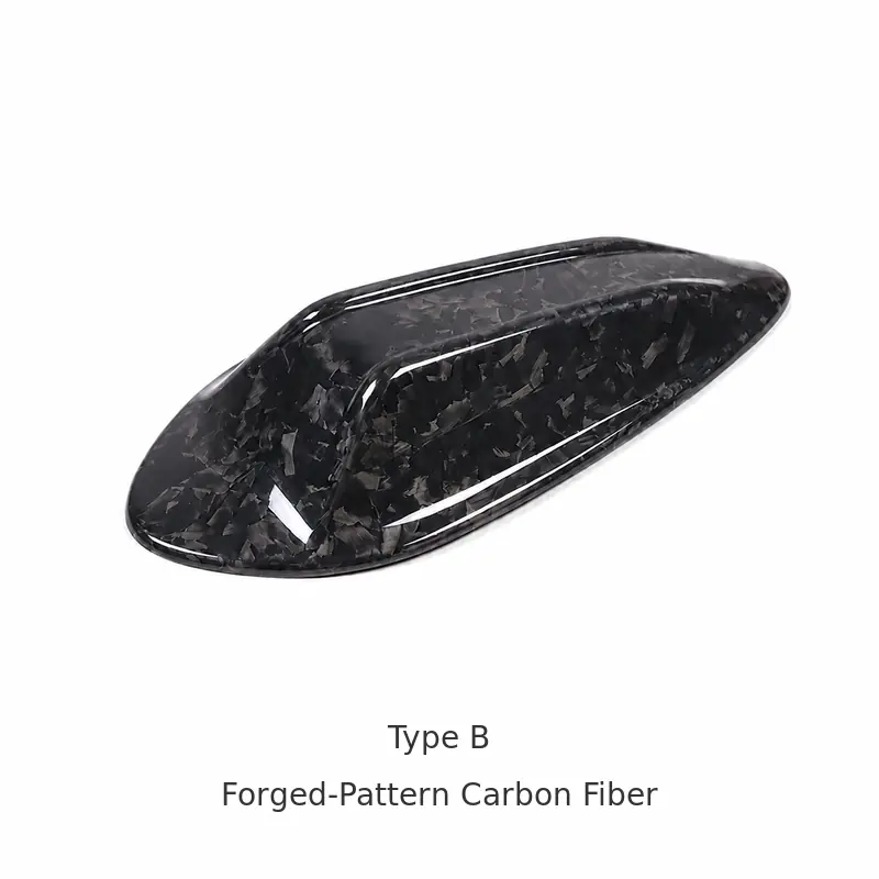 Asign Real Carbon Fiber Shark Fin Antenna Cover for Select BMW Models