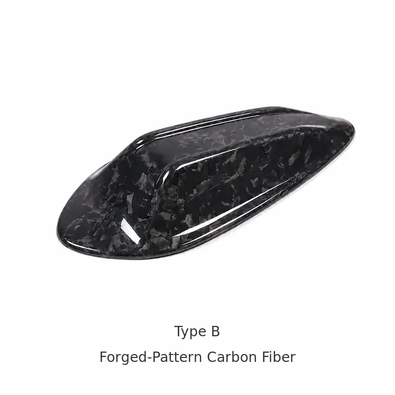 Asign Real Carbon Fiber Shark Fin Antenna Cover for Select BMW Models