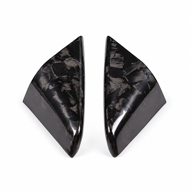 Asign Dry Carbon Fiber Triangle Covers — Interior or Exterior — For Porsche 718 & 911