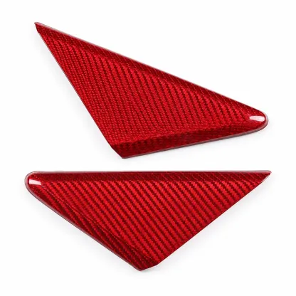 Asign Dry Carbon Fiber Triangle Covers — Interior or Exterior — For Porsche 718 & 911