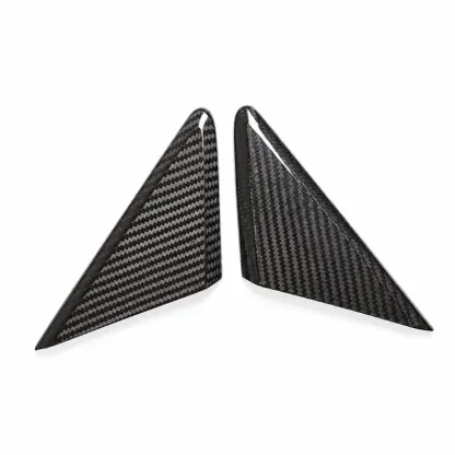 Asign Dry Carbon Fiber Triangle Covers — Interior or Exterior — For Porsche 718 & 911