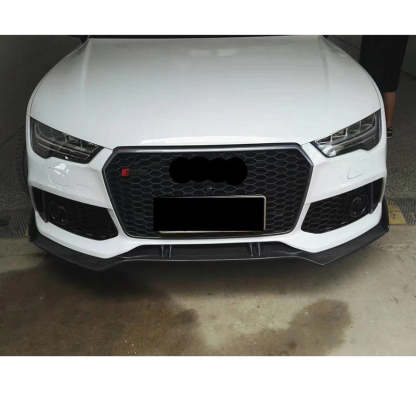 2016-2018 Audi RS7 Front Bumper For A7/S7 C7.5 Body Kits With Honeycomb Grille Fog Light Grille | RS7 Bumper