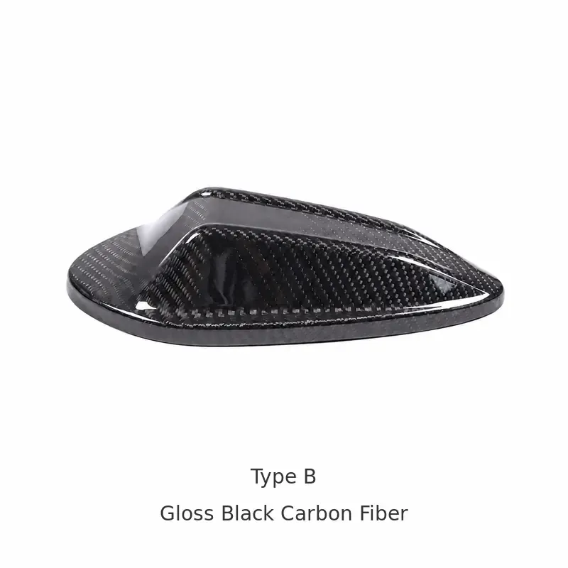 Asign Real Carbon Fiber Shark Fin Antenna Cover for Select BMW Models