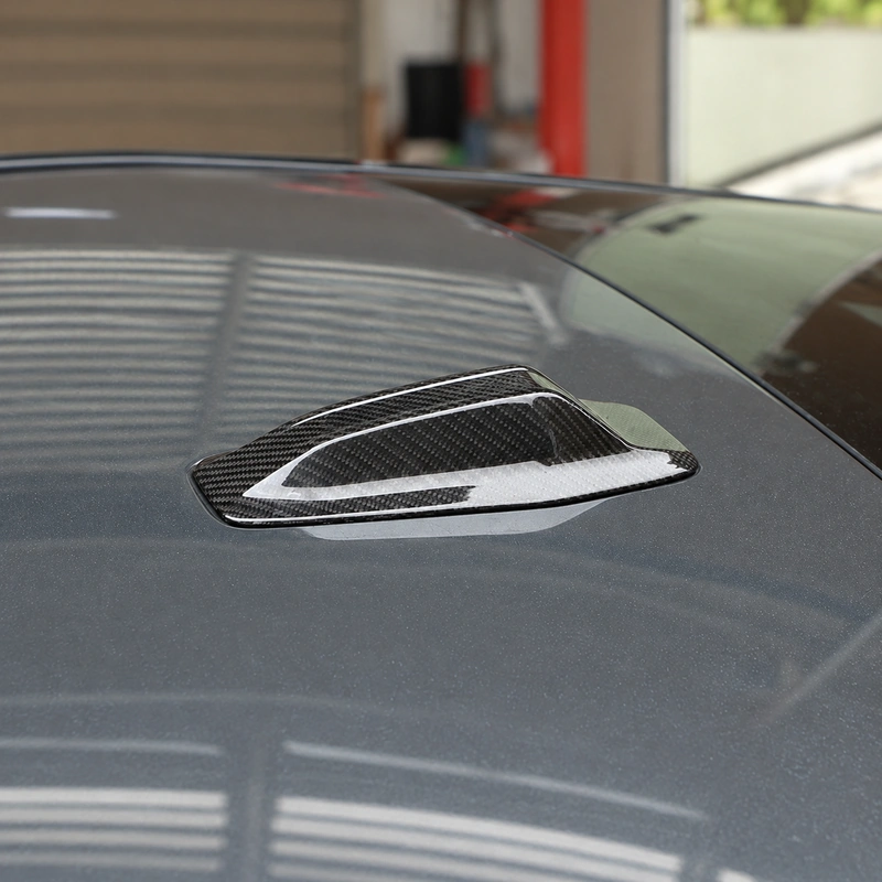 Asign Real Carbon Fiber Shark Fin Antenna Cover for Select BMW Models