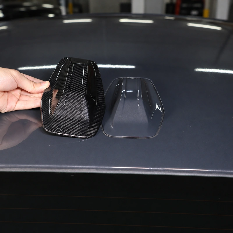 Asign Real Carbon Fiber Shark Fin Antenna Cover for Select BMW Models