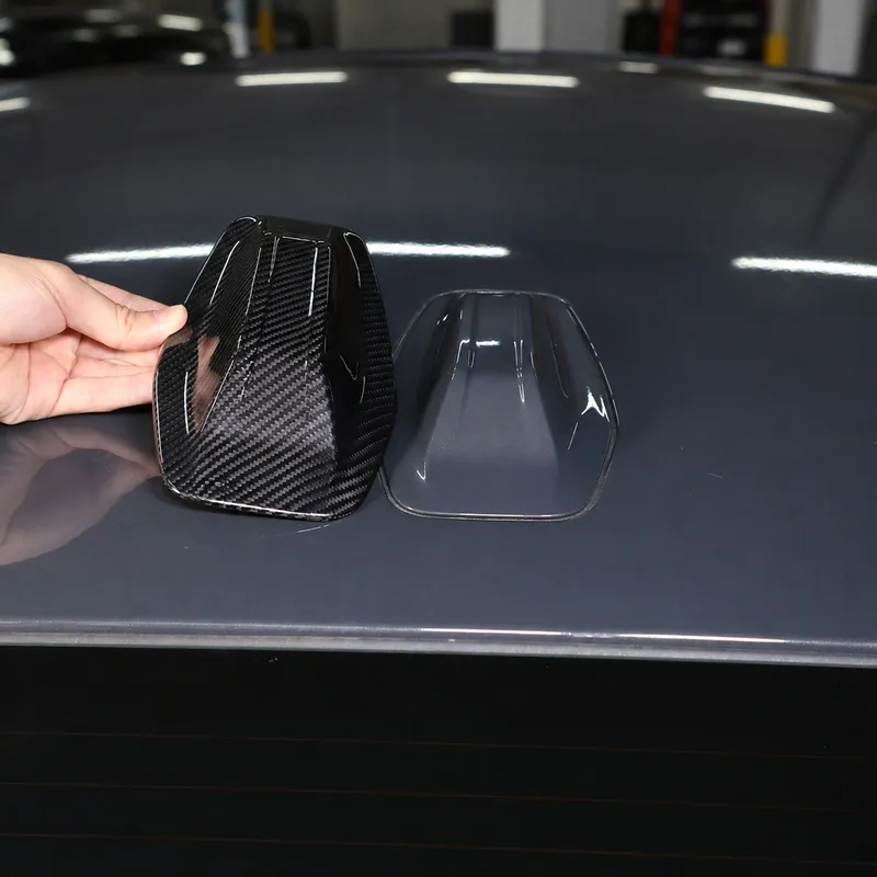 Asign Real Carbon Fiber Shark Fin Antenna Cover for Select BMW Models