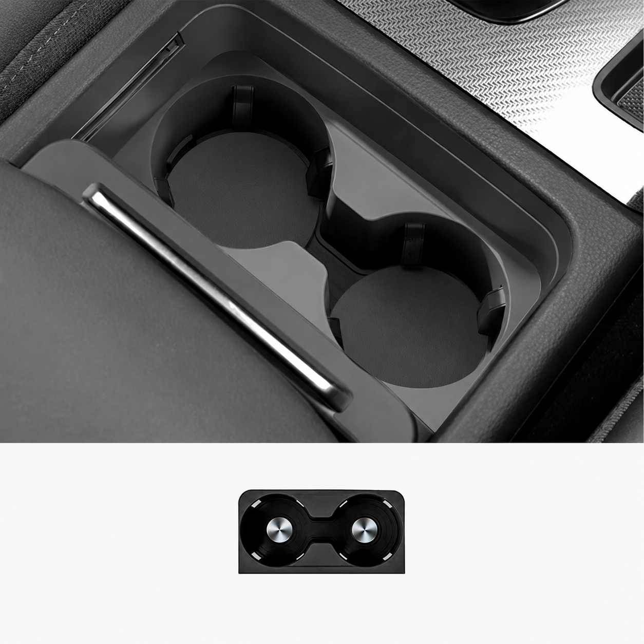 Asign Center Console Cup Holder Mat – For Audi A3/A4/A5/A6/A7/Q3/Q5