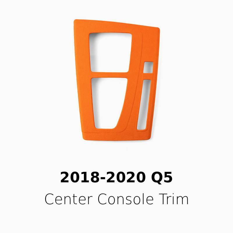 Asign Suede Center Console Trim Upgrade for Audi Q5