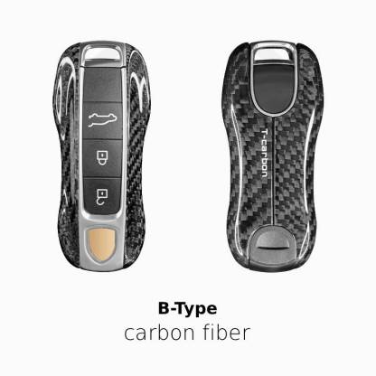 Asign Real Carbon Fiber Key Case Clip for Porsche