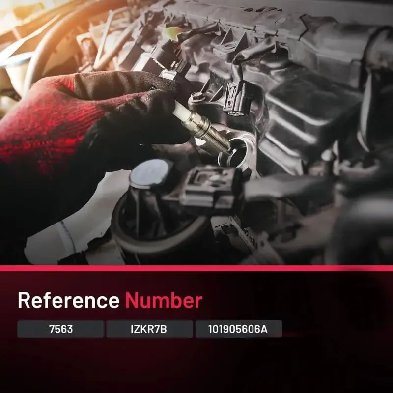 Asign 7563 Platinum Iridium Spark Plugs For Porsche Cayenne/Audi A3/VW Touareg