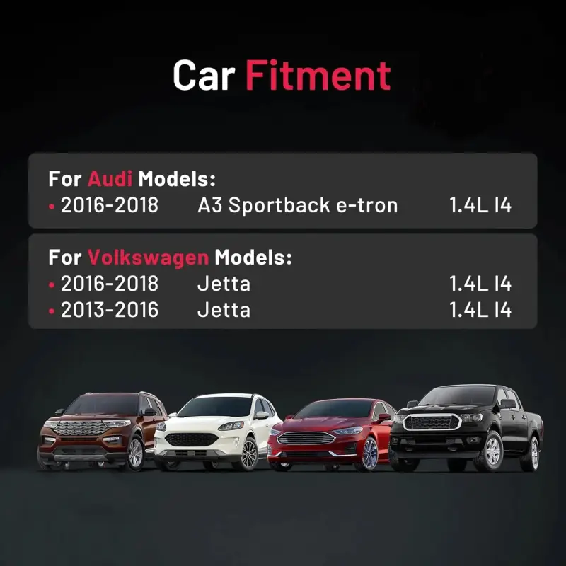 Asign 95463 Platinum Iridium Spark Plugs For Audi A3 e-tron/VW Jetta