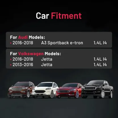 Asign 95463 Platinum Iridium Spark Plugs For Audi A3 e-tron/VW Jetta