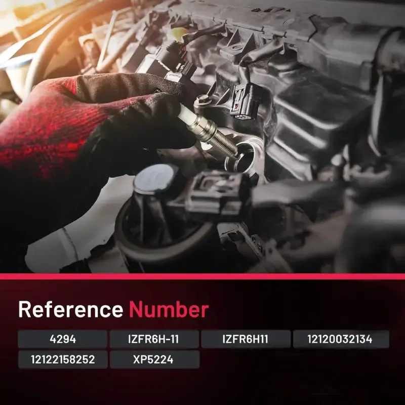 Asign 4294 Platinum Iridium Spark Plugs for BMW 550i 650i 750i X5 4.8L V8