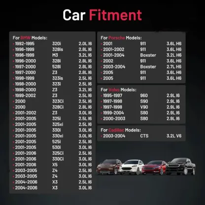 Asign 3199 Iridium Spark Plugs for BMW E46 E39 E53 E83 E85 325i 330i 525i 530i X3 X5 Z4