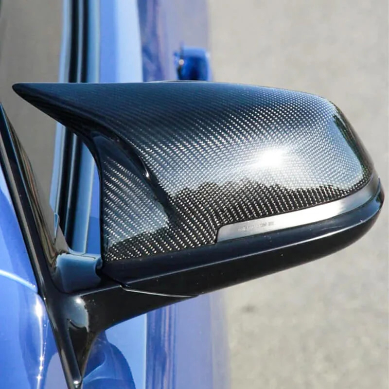 Asign Rear Mirror Covers Cap for BMW 1 Series with Sporty "Bullhorn" Design