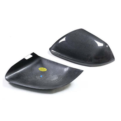 2019+ Audi Q8 SQ8 RSQ8 Carbon Fiber Mirror Caps For Audi Q8 SQ8 RSQ8 4M