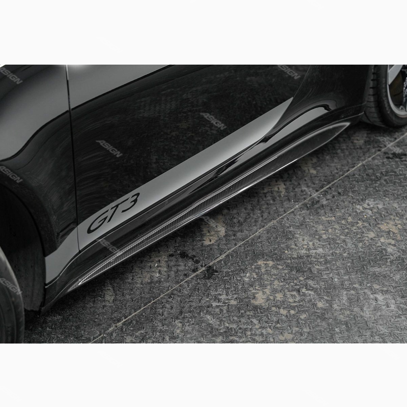 Asign — 2020-2024 for Porsche 911 & 992 GT3 Car Body Kit with Injection Molded Front Bumper Fog Light Cut-Outs Spoiler Excluded