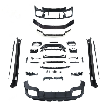 Asign — 2024-2025 for Panamera Turbo Front and Rear Bumpers with 976 Daytime Running Lights and Fog Lights Equipped Car Bumpers