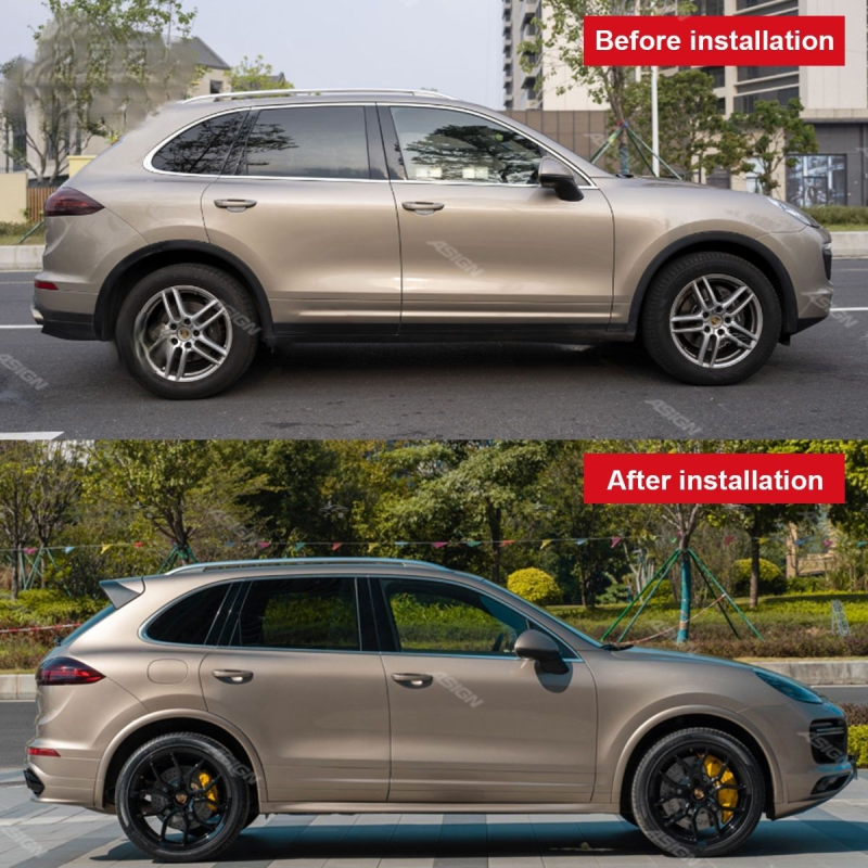 Asign - High Quality Hot Selling Surround Kit for 2015-2017 Cayenne 958.1 Upgrade 2018-2023 Cayenne Sport Design Surround Kit