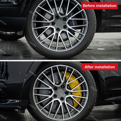 Asign - PINDUN 2018-2025 Cayenne 9Y0 21 Inch Rim 400mm-440mm Disc Kit 10 Piston Brake Calipers Kit for Vehicles 2018-2025