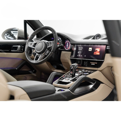 Asign - For Porsche Cayenne 2018-2024 Car Modification Interior Saddle Armrest Upgrade Turbo Door Handle Trims