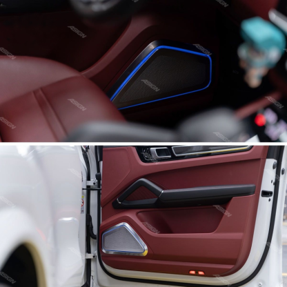 Asign - 2018-2023 Cayenne 9YA New Year Auto Interior Ambient Lighting Kit with Door Contour Lights and Headlight Direct Fit