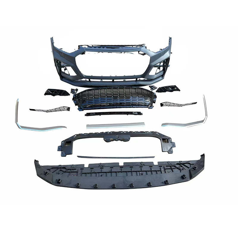 2022-2025 Audi RSQ5 Front Bumper For Q5/SQ5 B9.5 Body Kits With Honeycomb Grille | RSQ5 Bumper
