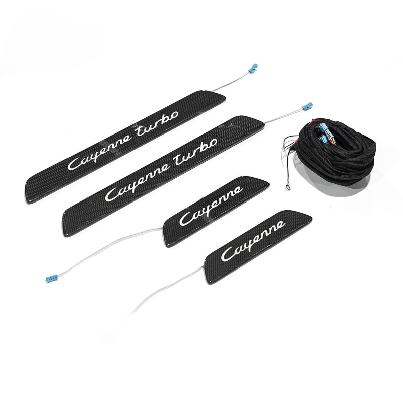 Asign - Door Sill with Light Car Accessories Car Parts Car Interior Accessory for 2018-2024 Cayenne