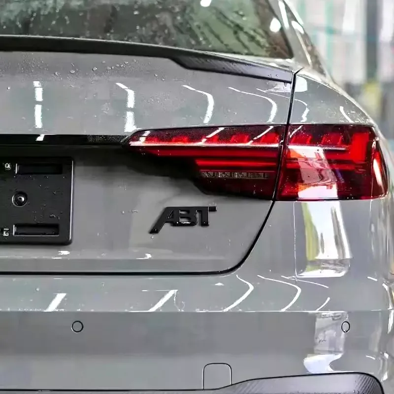 Asign "ABT" Emblem Easy Installation No Paint Damage Stylish Upgrade For Audi