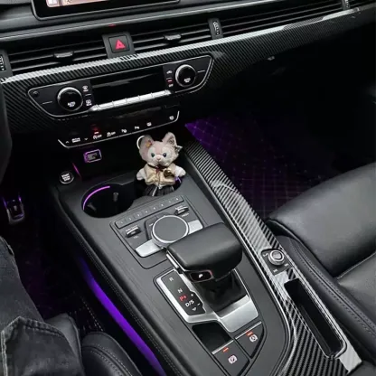 Asign Audi A4/S4/A5 Peel-and-Stick Center Console Trim – No Drilling, Just Stick!