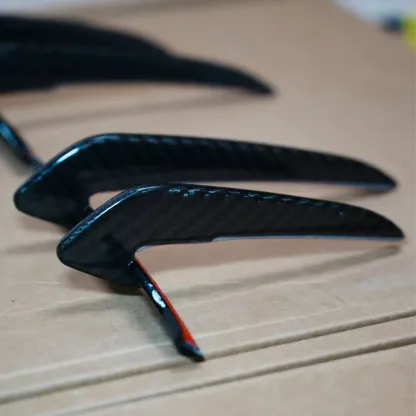 Asign Real Carbon Fiber Front Splitter Canard For B9.5 2020-2024 Audi A4/S4
