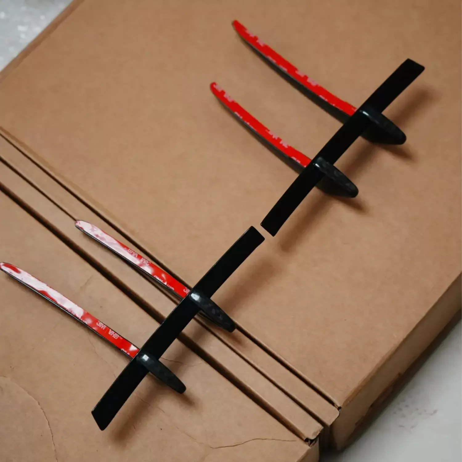 Asign Real Carbon Fiber Front Splitter Canard For B9.5 2020-2024 Audi A4/S4