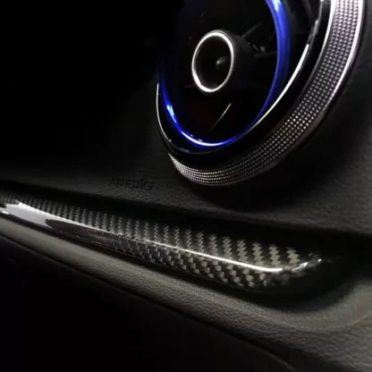 Asign 10 Pieces Interior Trim Kit For 2014-2020 Audi A3/S3/RS3 (Carbon Fiber)