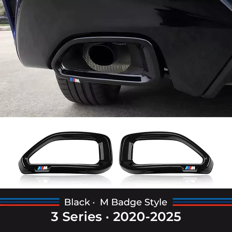 Asign BMW Gloss Black Rear Pipe Protective Cover