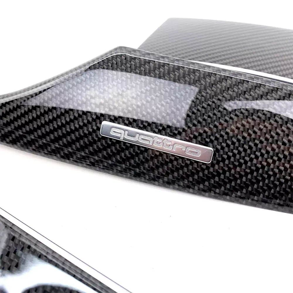 Asign Carbon Fiber Interior Trim Set – 9-Piece Kit, Fits Audi C7/C8 (2012-2023) A6/S6