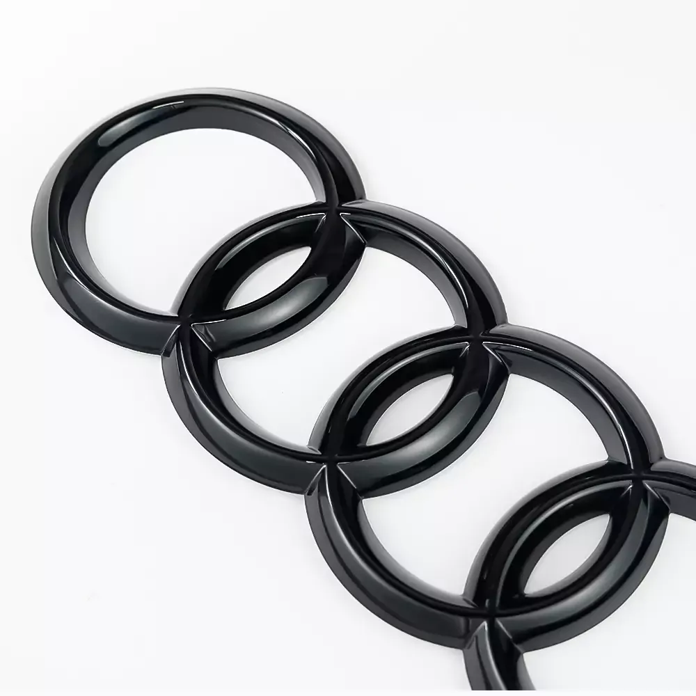 Asign Replacement Blackout Emblem For Audi (Replacement Version)
