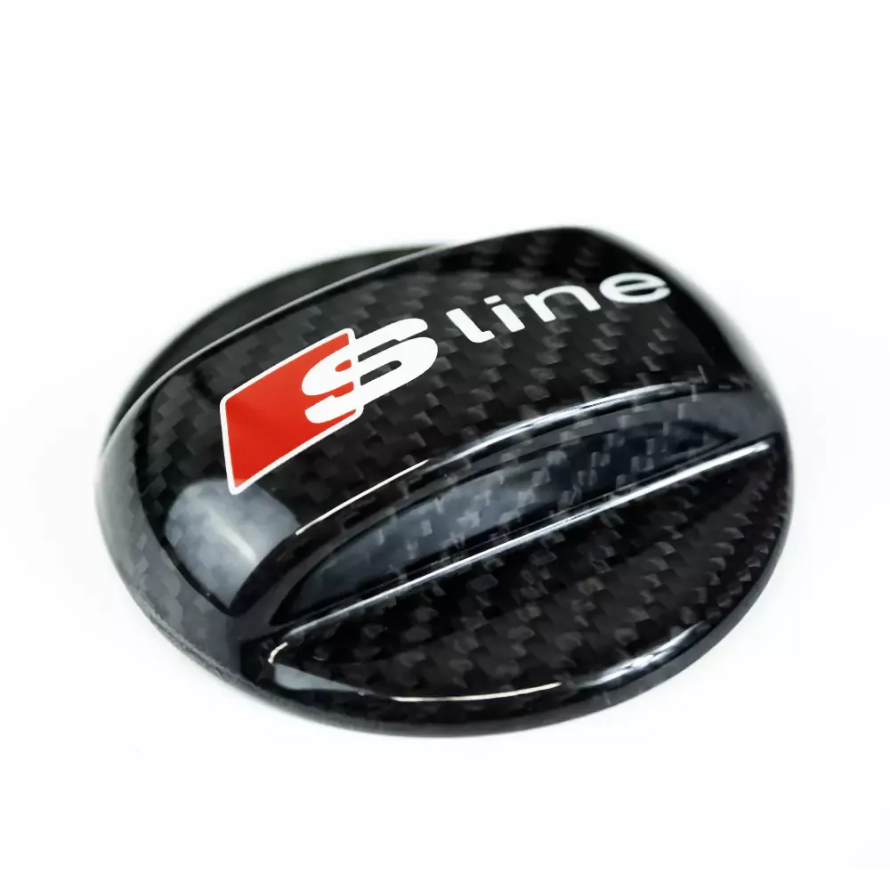 Asign S Line Carbon Fiber Gas Cap Cover For Audi