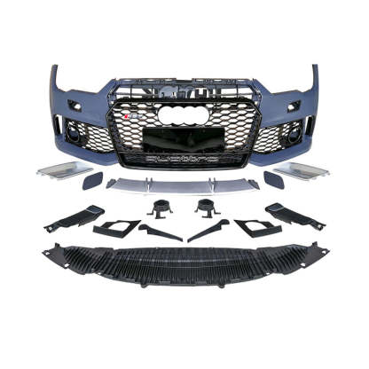 2008-2015 Audi RS7 Front Bumper For A7/S7 C7 Upgrade To C7.5 Body Kits With Honeycomb Grille Fog Light Grille | RS7 Bumper