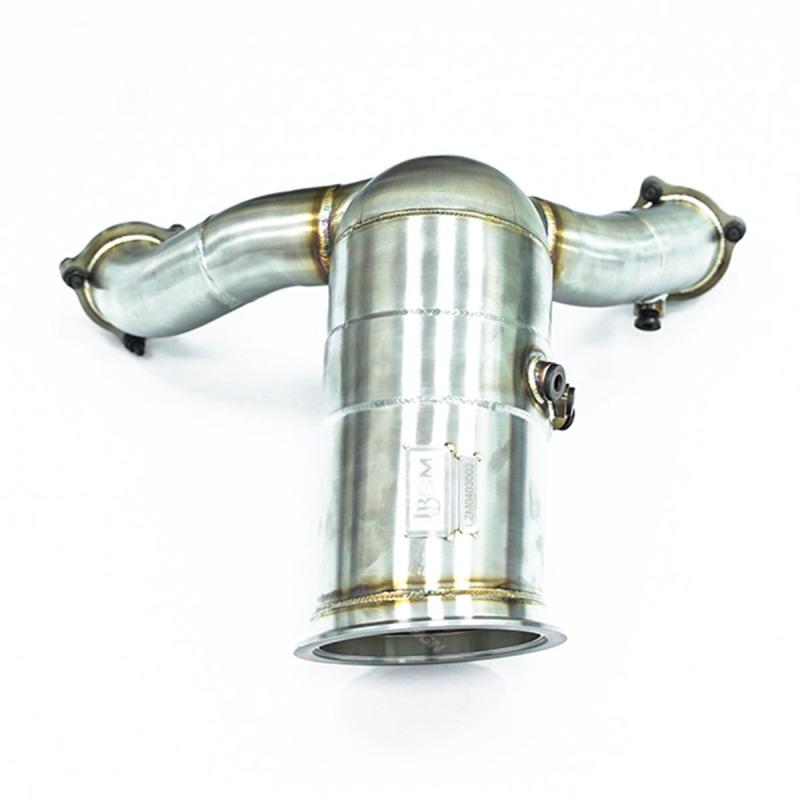 Asign - Upgrade JBOM Exhaust Downpipe for Porsche Cayenne COUPE 3.0T 2018-2023 Straight Stainless Steel 1.5mm Thick Smooth Finish