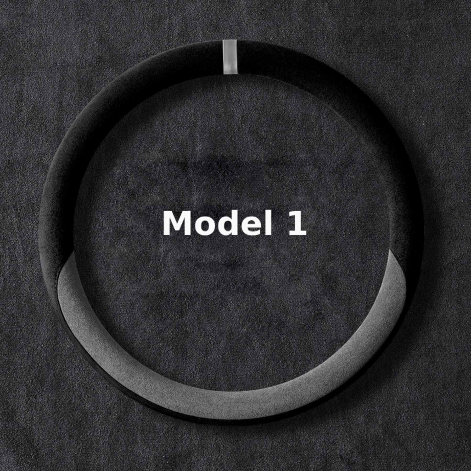 Asign Ultra-Thin Alcantara Steering Wheel Cover – Universal Fit for All Vehicles, Non-Slip, Sweat-Absorbing, All-Season Comfort